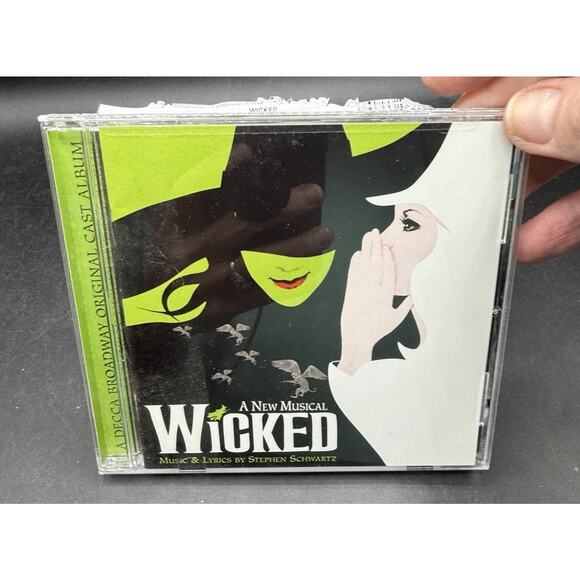 Wicked A New Musical Original Broadway Cast Recording Excellent! -D - Picture 1 of 4